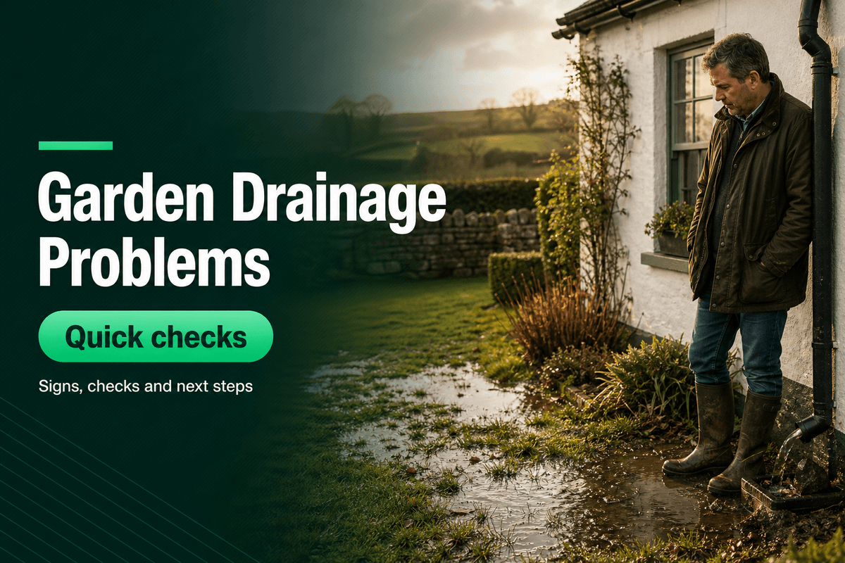 Garden Drainage Problems: A Guide for Irish Homes