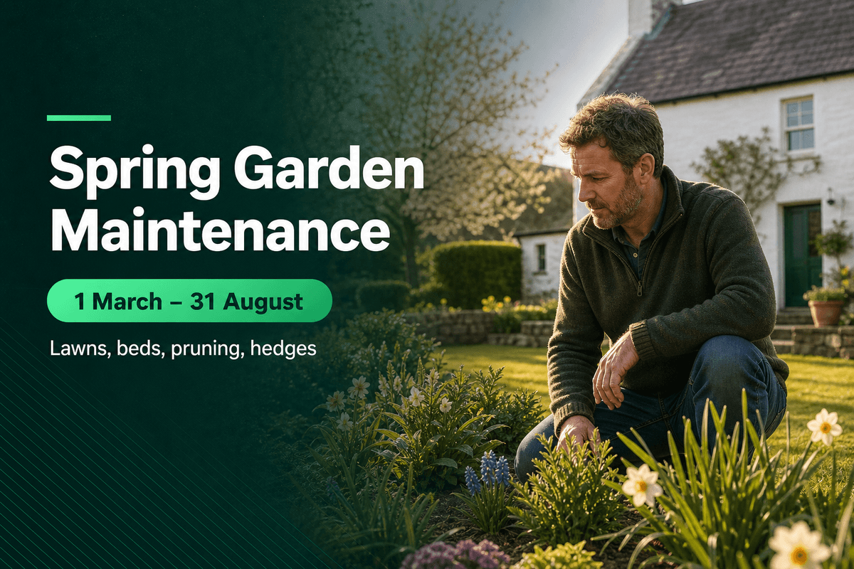 Spring Garden Maintenance: An Irish Homeowner's Guide
