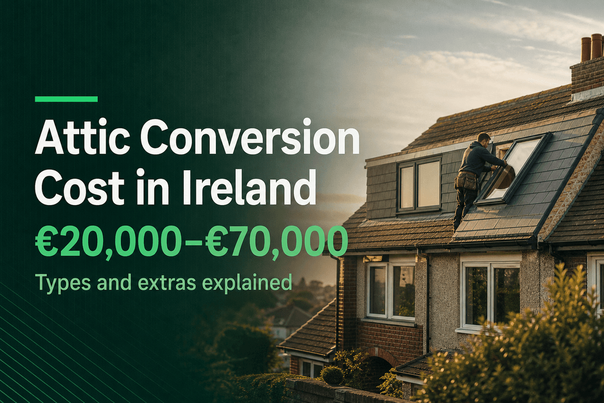 Attic Conversion Cost in Ireland: A Homeowner's Guide