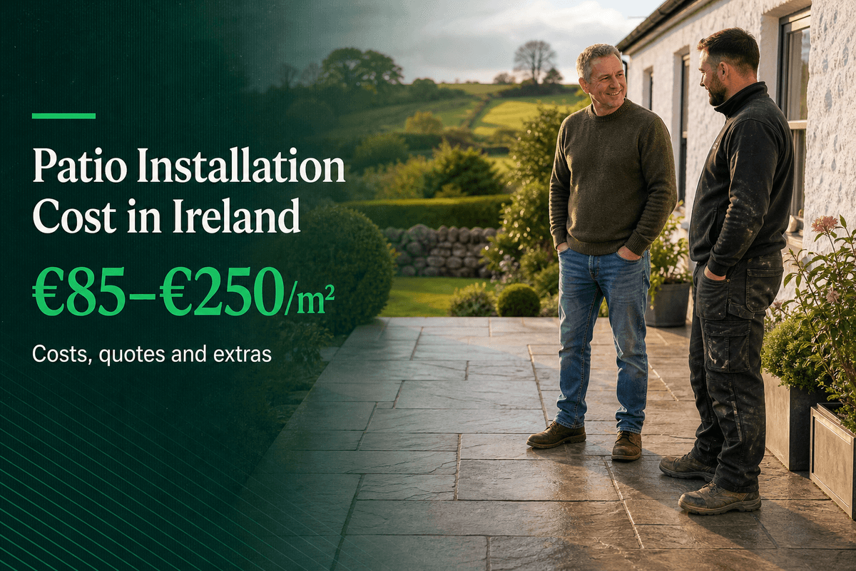 Patio Installation Cost in Ireland: A Homeowner's Guide