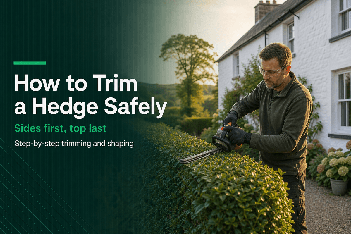 How to Trim a Hedge Safely: An Irish Guide