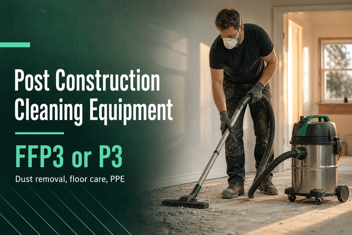 Post Construction Cleaning Equipment: A Homeowner's Guide