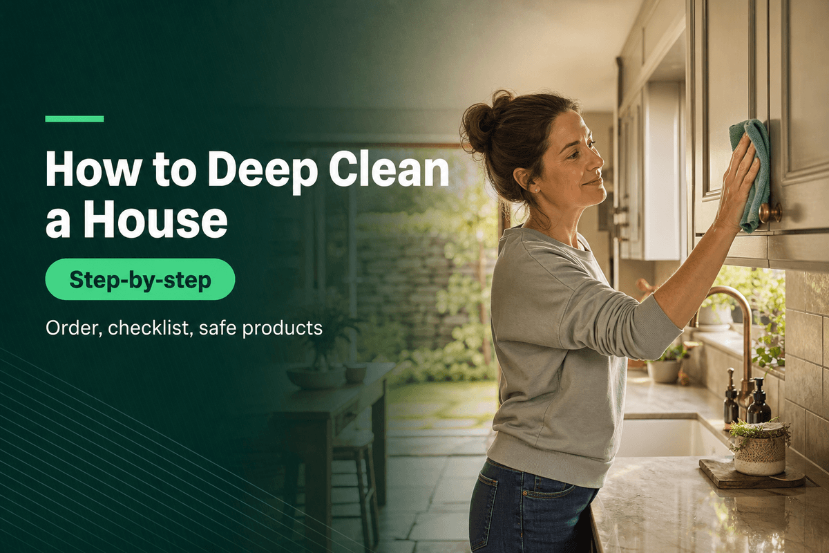 How to Deep Clean a House: A Step-by-Step Irish Guide
