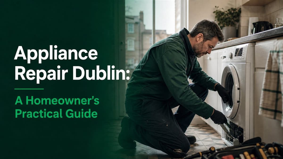 Appliance Repair Dublin: A Homeowner's Practical Guide