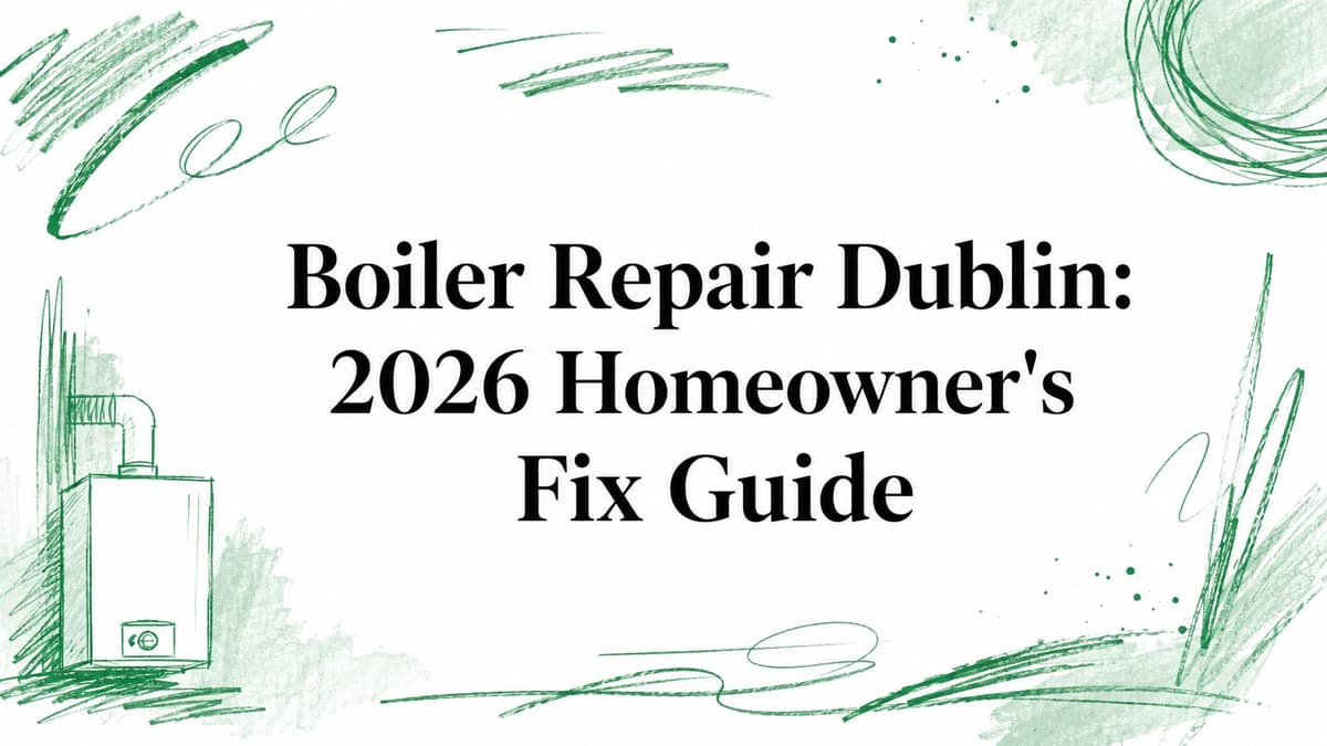Boiler Repair Dublin: 2026 Homeowner's Fix Guide
