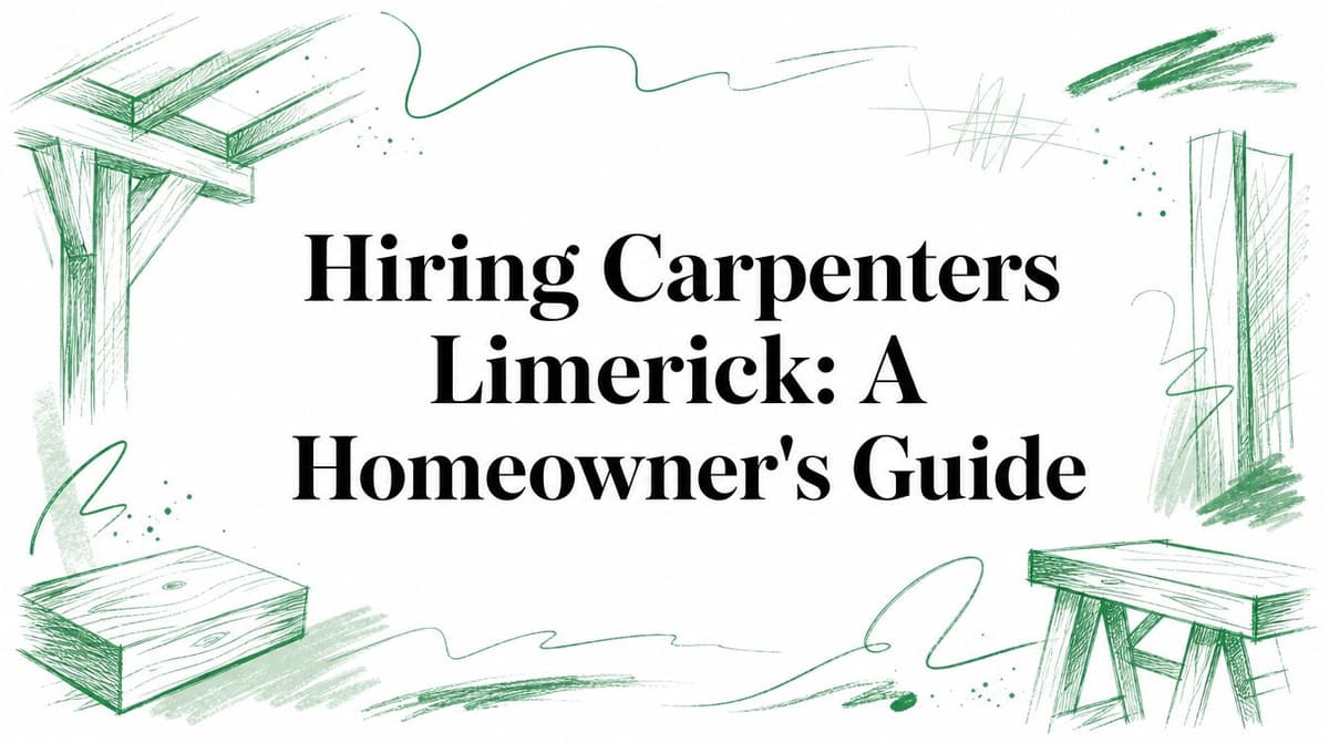 Hiring Carpenters Limerick: A Homeowner's Guide