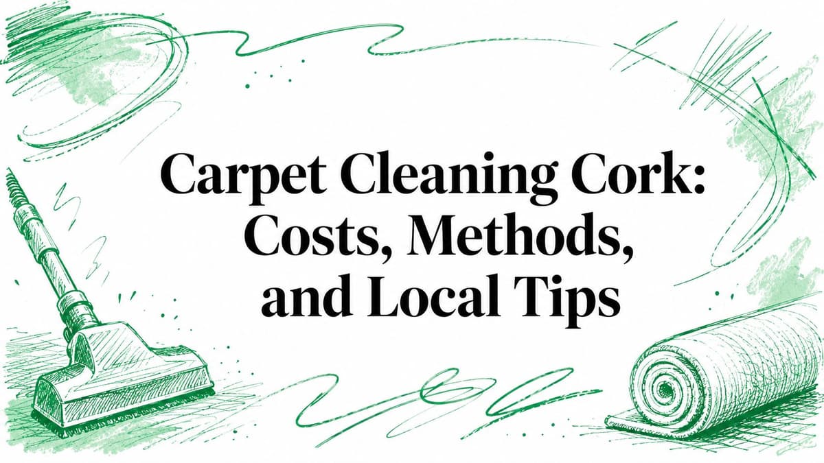 Carpet Cleaning Cork: Costs, Methods, and Local Tips