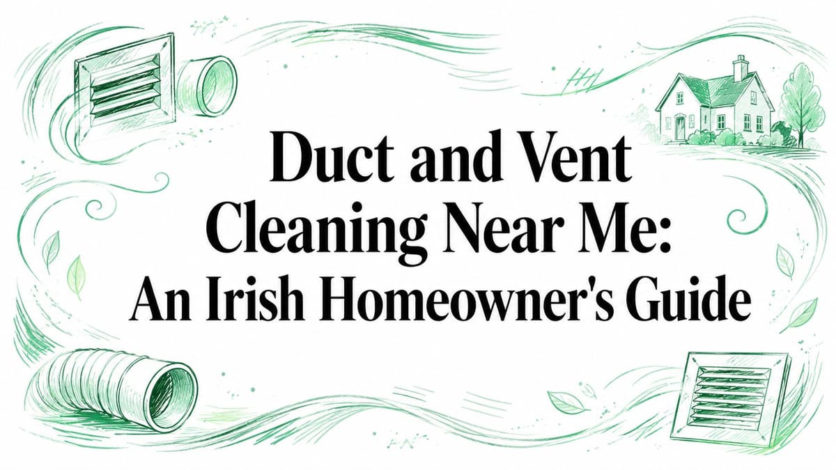 Duct and Vent Cleaning Near Me: An Irish Homeowner's Guide