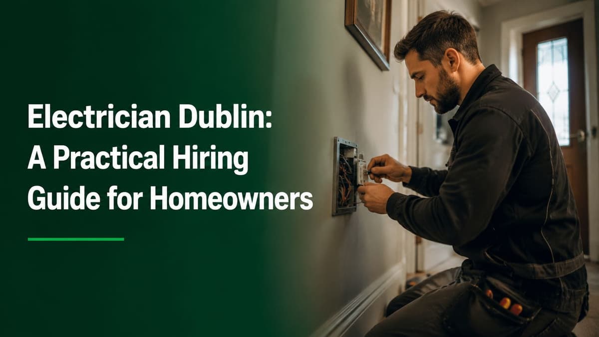 Electrician Dublin: A Practical Hiring Guide for Homeowners