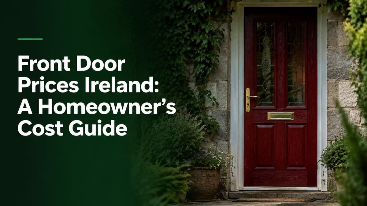 Front Door Prices Ireland: A Homeowner's Cost Guide