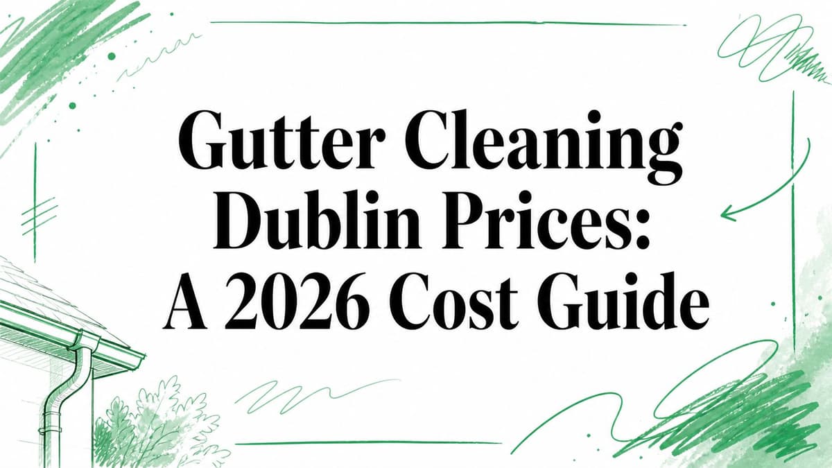 Gutter Cleaning Dublin Prices: A 2026 Cost Guide