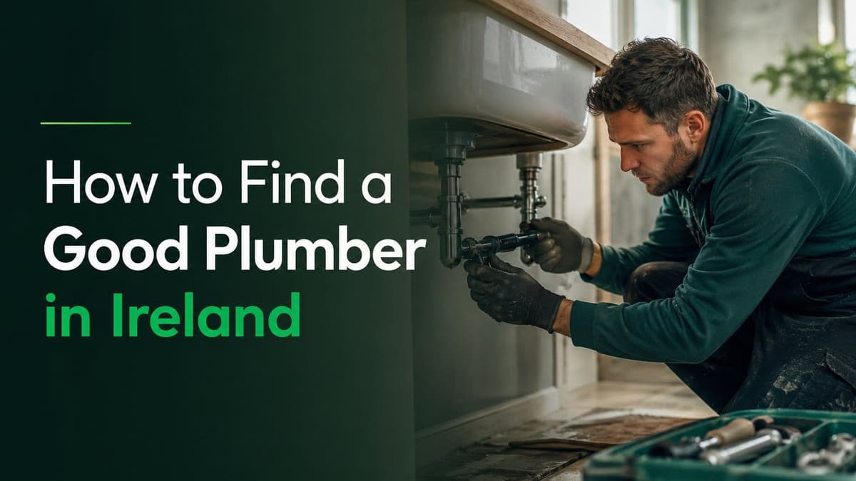 How to Find a Good Plumber in Ireland