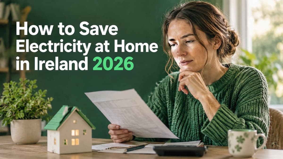 How to Save Electricity at Home in Ireland 2026