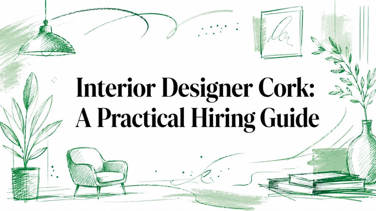 Interior Designer Cork: A Practical Hiring Guide
