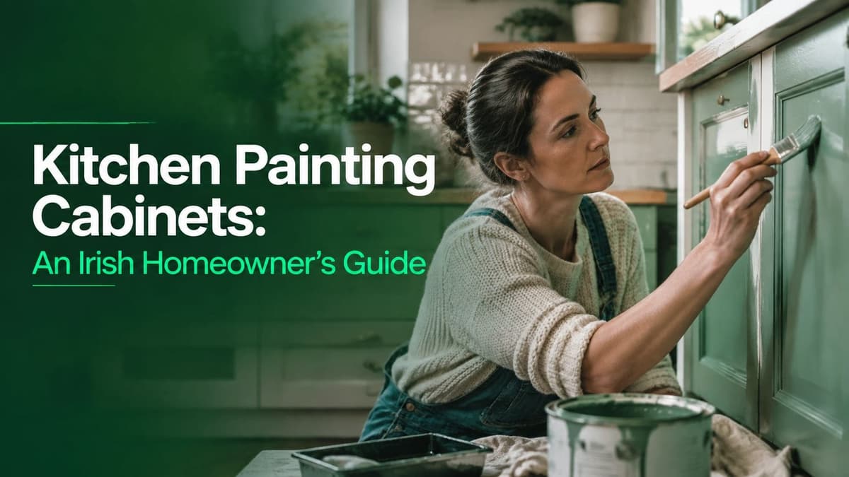 Kitchen Painting Cabinets: An Irish Homeowner's Guide