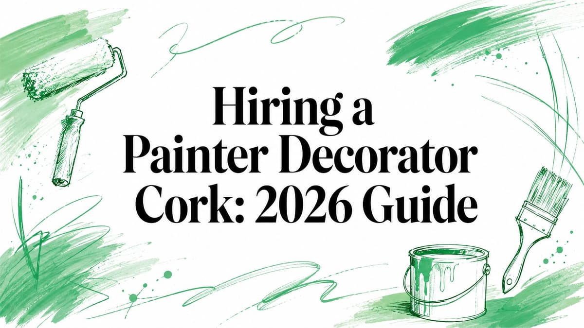 Hiring a Painter Decorator Cork: 2026 Guide