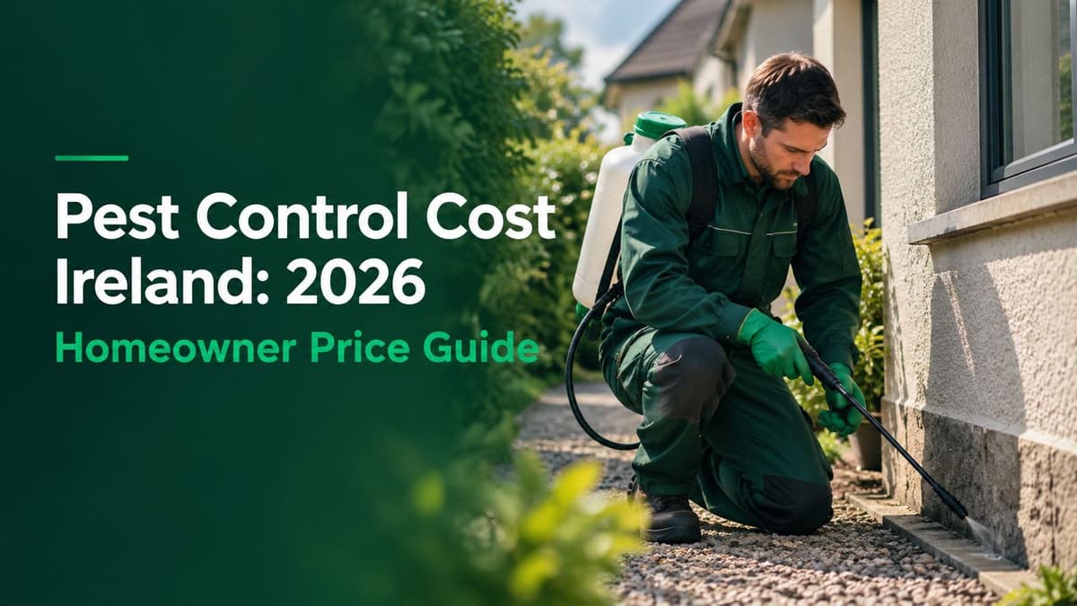 Pest Control Cost Ireland: 2026 Homeowner Price Guide
