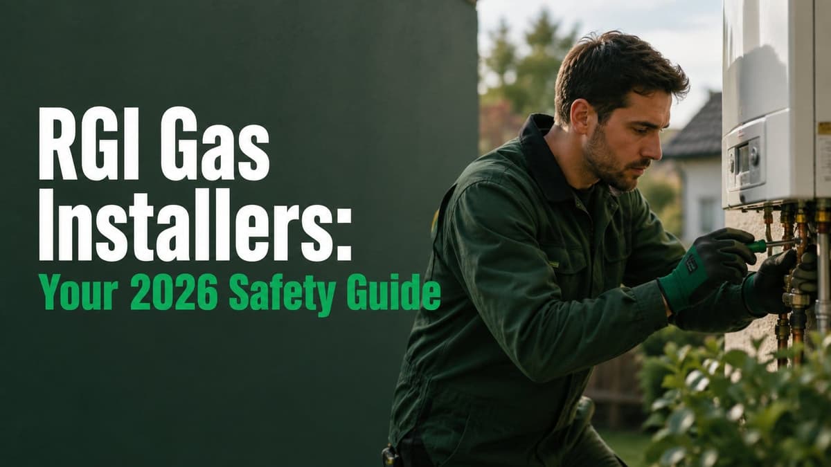 RGI Gas Installers: Your 2026 Safety Guide