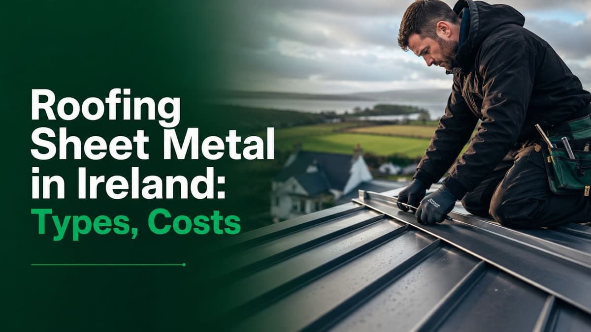 Roofing Sheet Metal in Ireland: Types, Costs