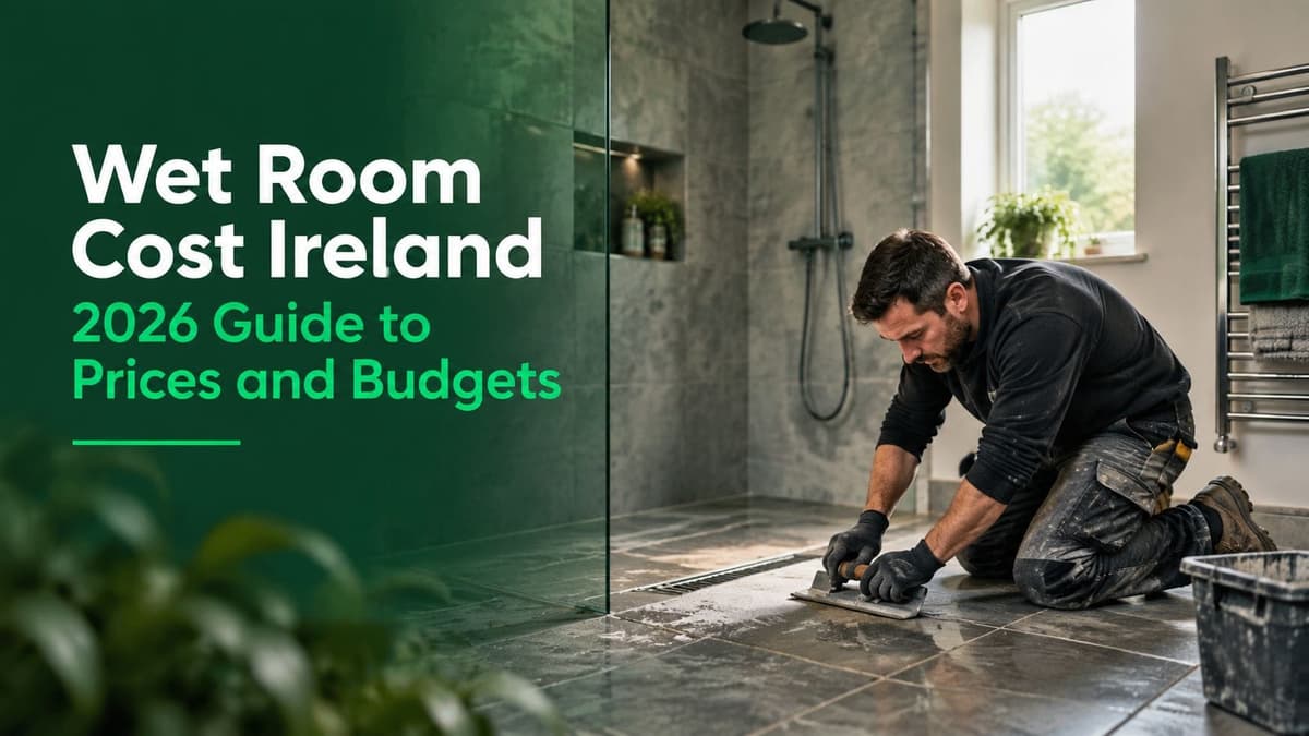 Wet Room Cost Ireland 2026 Guide to Prices and Budgets