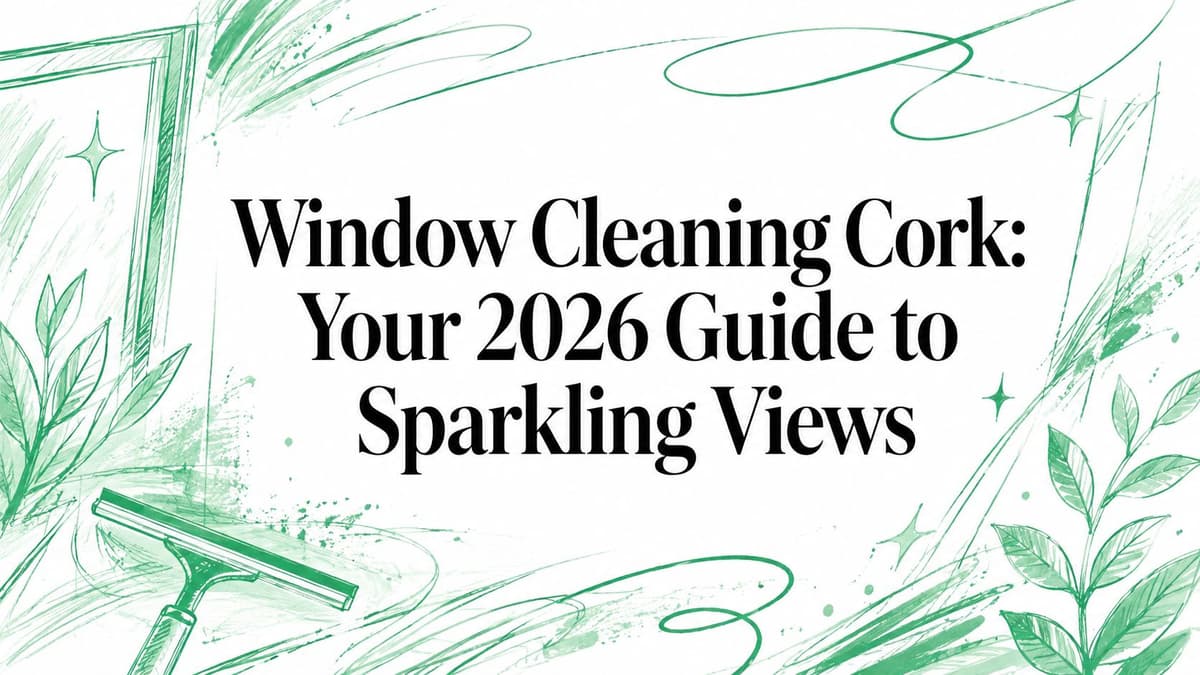 Window Cleaning Cork: Your 2026 Guide to Sparkling Views