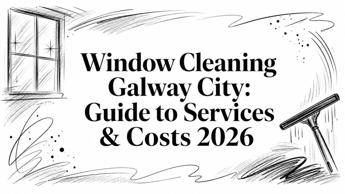 Window Cleaning Galway City: Guide to Services & Costs 2026