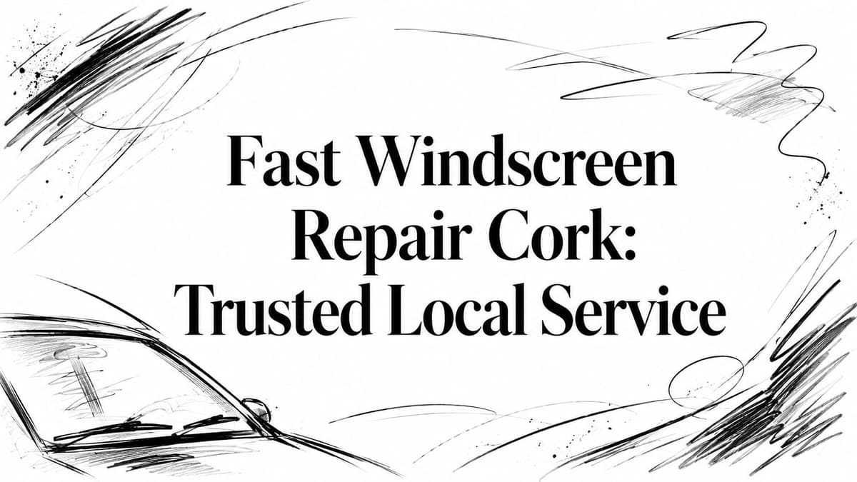 Fast Windscreen Repair Cork: Trusted Local Service