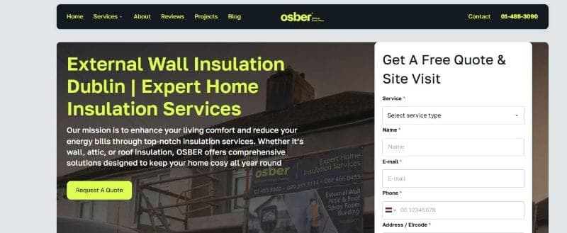 Osber Home Insulation | External Wall Insulation Dublin